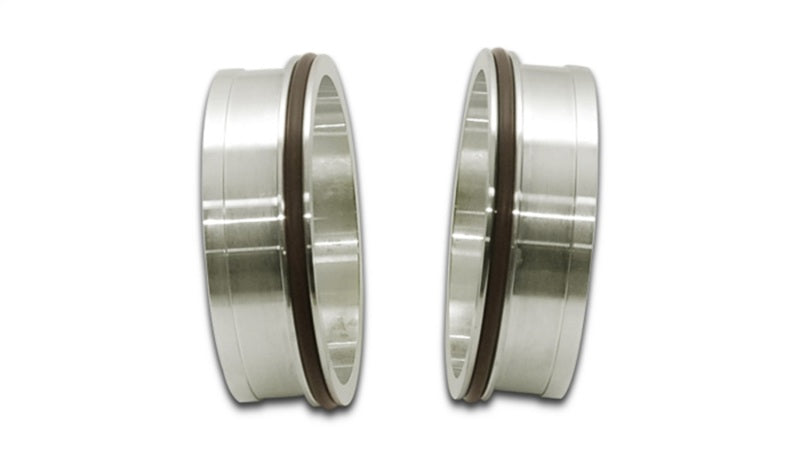 Vibrant Stainless Steel Weld Fitting w/ O-Rings for 3.5in OD Tubing - Racecraft Industries
