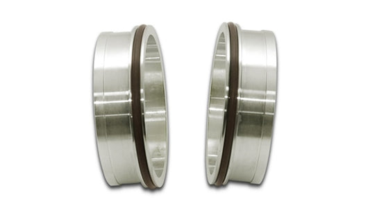 Vibrant Stainless Steel Weld Fitting w/ O-Rings for 4in OD Tubing - Racecraft Industries