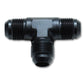 Vibrant -4AN Flare Tee Adapter Fitting - Aluminum - Racecraft Industries