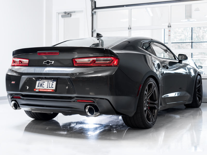 AWE Tuning 16-18 Chevrolet Camaro SS Axle-back Exhaust - Touring Edition (Chrome Silver Tips) - Racecraft Industries
