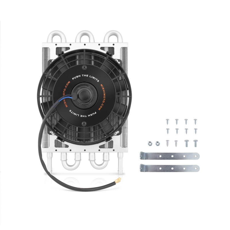 Mishimoto Heavy Duty Transmission Cooler w/ Electric Fan - Racecraft Industries