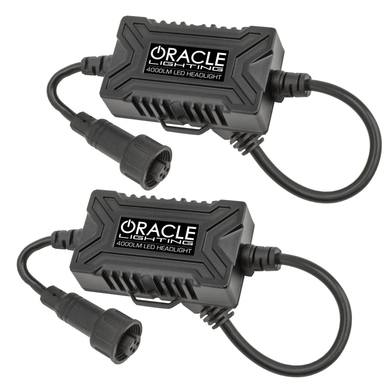 Oracle 9006 4000 Lumen LED Headlight Bulbs (Pair) - 6000K SEE WARRANTY - Racecraft Industries