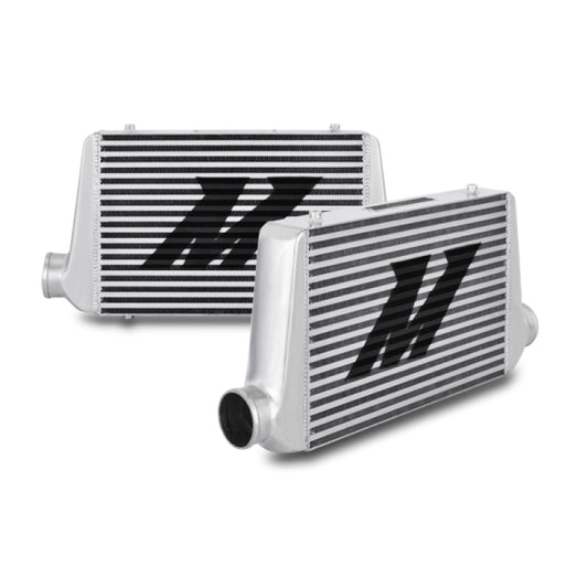 Mishimoto Universal Silver G Line Bar & Plate Intercooler Overall Size: 24.5x11.75x3 Core Size: 17.5 - Racecraft Industries