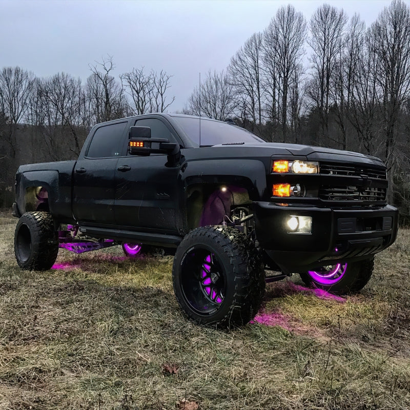 Oracle LED Illuminated Wheel Rings - ColorSHIFT No Remote - ColorSHIFT No Remote SEE WARRANTY - Racecraft Industries