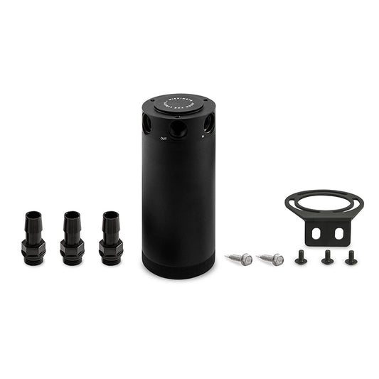 Mishimoto Compact Baffled Oil Catch Can - 3-Port - Racecraft Industries