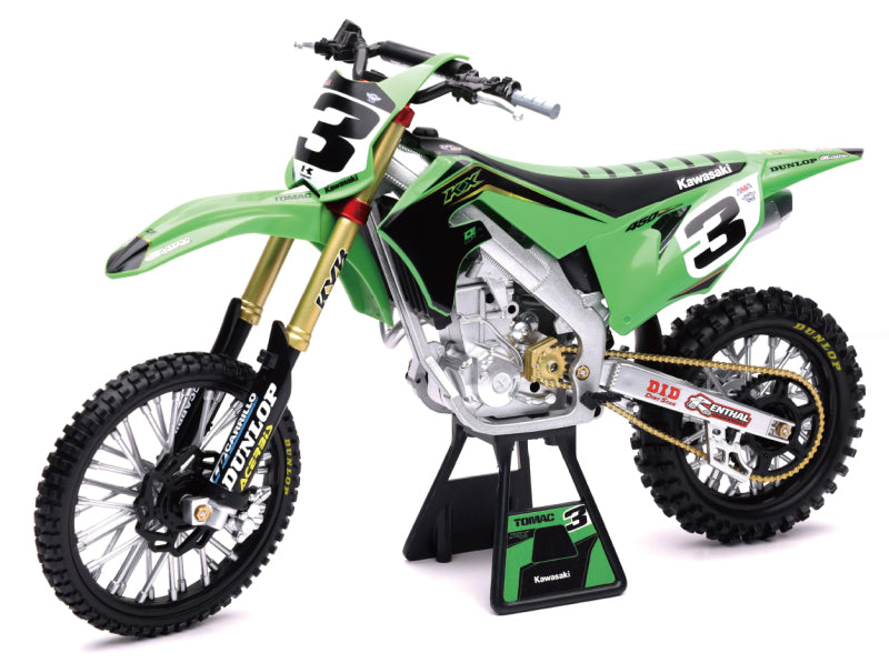 New Ray Toys Kawasaki KX450F Factory Team (Eli Tomac)/ Scale - 1:6 - Racecraft Industries