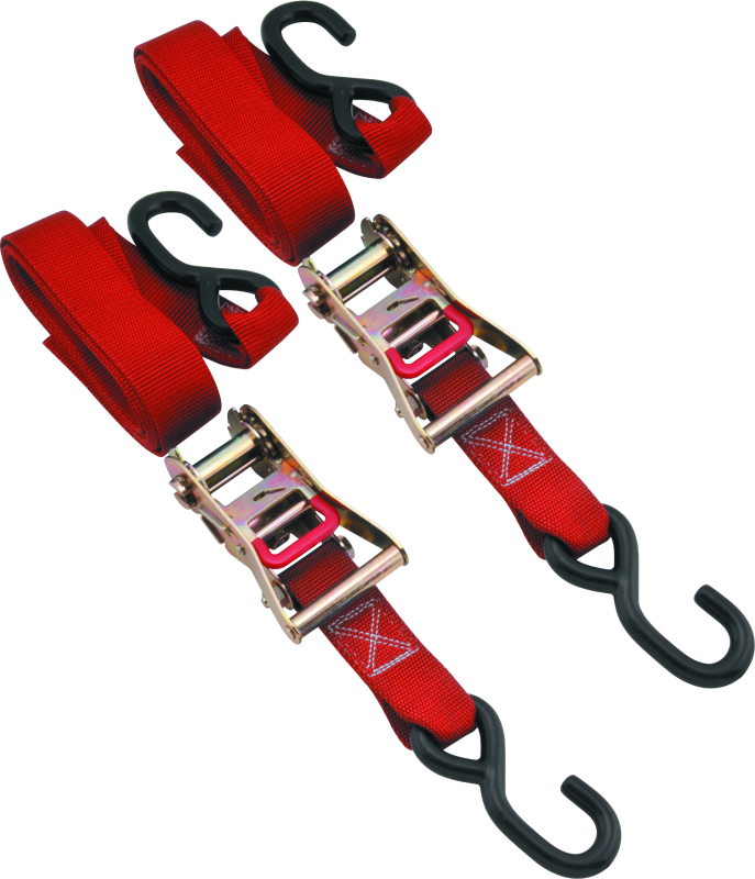 BikeMaster Tiedown 1-1/2 Ratchet - Red - Racecraft Industries