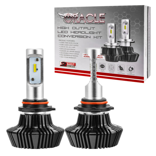 Oracle 9006 4000 Lumen LED Headlight Bulbs (Pair) - 6000K SEE WARRANTY - Racecraft Industries