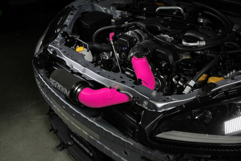 Perrin 22-23 Subaru BRZ/GR86 Cold Air Intake - Hyper Pink - Racecraft Industries