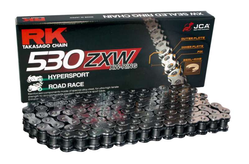 RK Chain CC530ZXW-120L XW-Ring - Chrome - Racecraft Industries