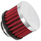 K&N 3/4 inch ID 2 inch OD 1.5 inch H Clamp On Crankcase Vent Filter - Racecraft Industries