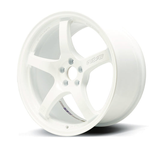 Gram Lights 57CR 18x9.5 +38 5-120 Ceramic Pearl Wheel - Racecraft Industries