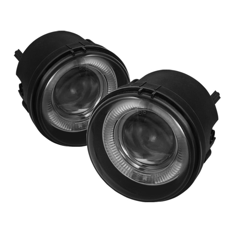 Spyder Dodge Charger 06-10/Caravan 05-07Halo Projector Fog Lights w/swch Clear FL-P-DCH05-HL - Racecraft Industries