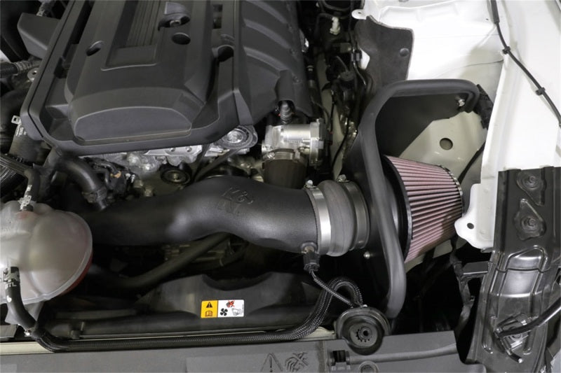K&N 2018 Ford Mustang L4-2.3L F/I Aircharger Performance Intake - Racecraft Industries