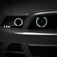 Raxiom 13-14 Ford Mustang GT CCFL Halo Fog Lights (Smoked) - Racecraft Industries