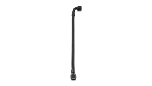 Vibrant 12in PTFE Hose Assy w/6AN Female Fittings Straight/90 Deg - Racecraft Industries