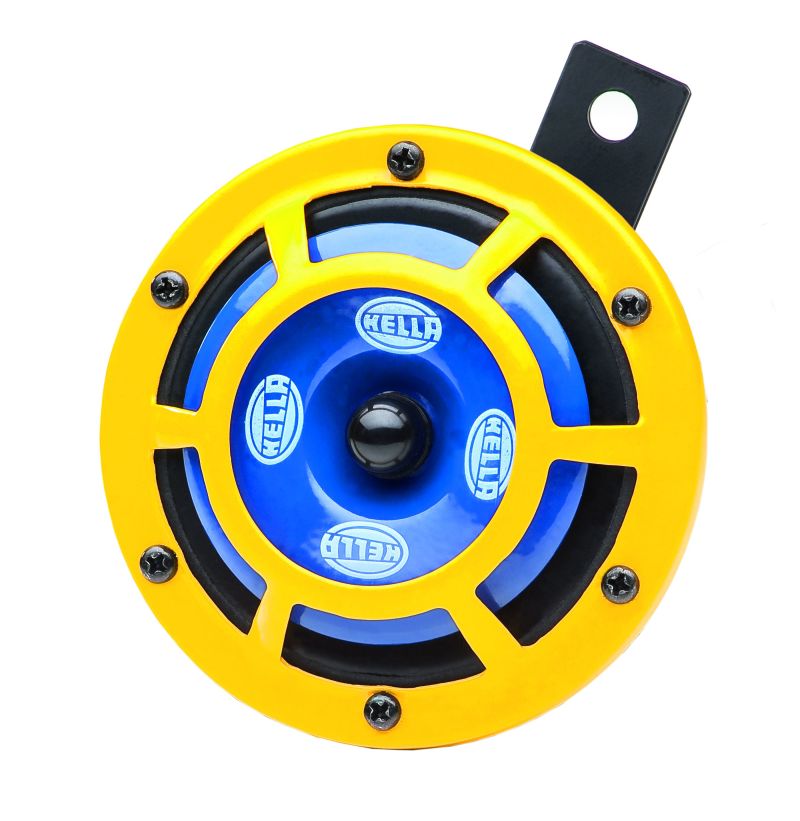 Hella Sharptone Horn Kit 12V 415/350Hz Yellow (3BB922000731 = H31000001) (Min Qty 360) - Racecraft Industries