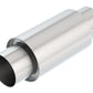 Borla 3 -1/2in In/Out x 5in Round x 8in Long XR-1 Sportsman Shorty Racing Muffler - Racecraft Industries