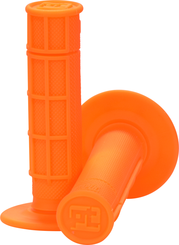 ProTaper 1/2 Waffle Grips - Neon Orange - Racecraft Industries