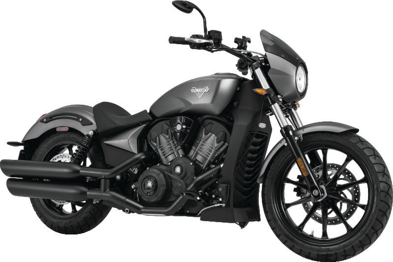 Kuryakyn Teardrop Mirrors Satin Black - Racecraft Industries