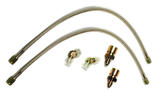Wilwood Flexline Kit 86-93 Mustang w/ Forged Dynalite or SL6 Front Caliper - Racecraft Industries