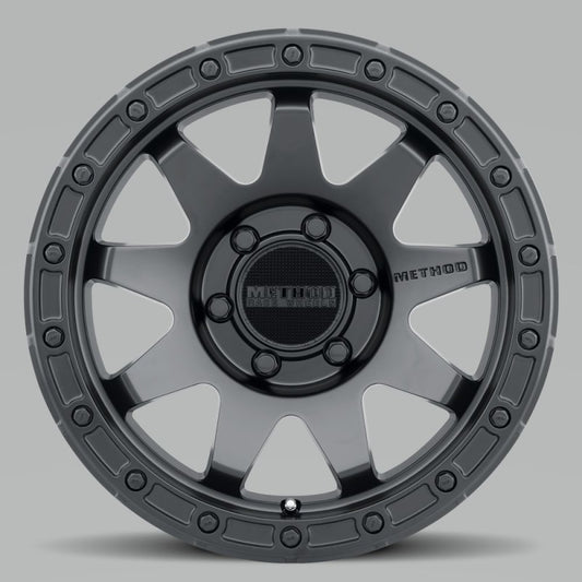 Method MR317 20x9 0mm Offset 6x5.5 106.25mm CB Matte Black Wheel - Racecraft Industries