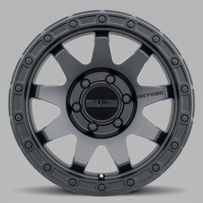 Method MR317 18x9 +3mm Offset 6x5.5 106.25mm CB Matte Black Wheel - Racecraft Industries