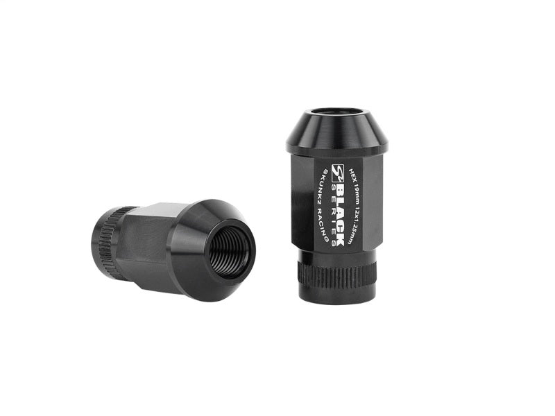 Skunk2 12x1.25 Forged Lug Nut - Black (Set of 20) - Racecraft Industries