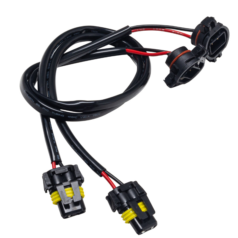 Oracle Fog Light Wiring Adapter- 9005/9006 to 52/PSX24W (Pair) SEE WARRANTY - Racecraft Industries