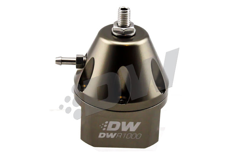 DeatschWerks DWR1000 Adjustable Fuel Pressure Regulator - Titanium - Racecraft Industries