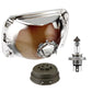 Hella Vision Plus 8in x 6in Sealed Beam Conversion Headlamp - Single Lamp - Racecraft Industries