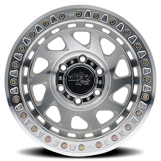 Dirty Life 9313 Enigma Race 17x9 / 8x170 BP / -12mm Offset / 125.2mm Hub Machined Wheel - Racecraft Industries