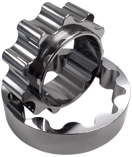 Boundary Nissan VQ 3.5L/3.7L VHR Oil Pump Assembly w/Billet Back Plate - Racecraft Industries