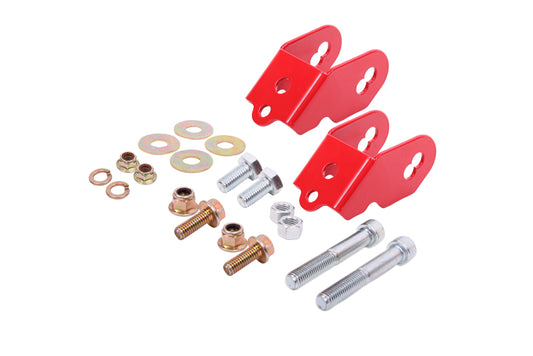 BMR Suspension 15-18 Ford Mustang S550 Rear Camber Adjustment Lockout Kit - Red - Racecraft Industries
