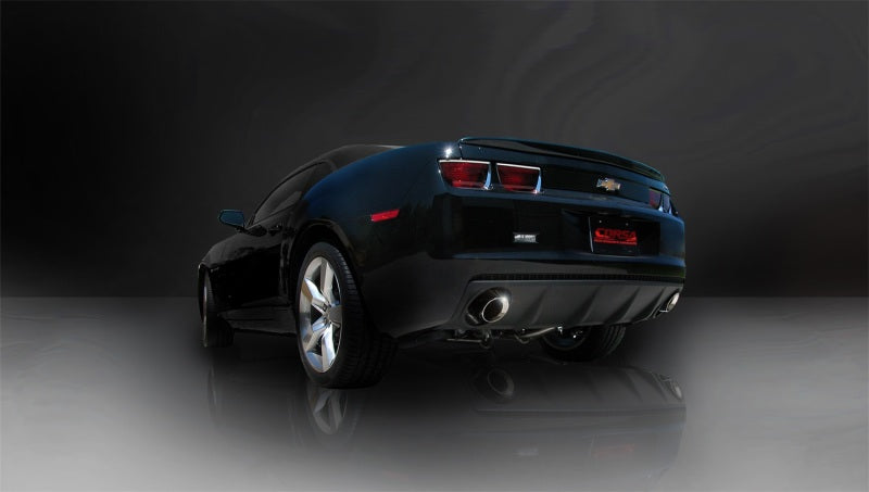 Corsa 2010-2015 Chevrolet Camaro Coupe SS 6.2L V8 Auto Polished Sport Cat-Back + XO Exhaust - Racecraft Industries