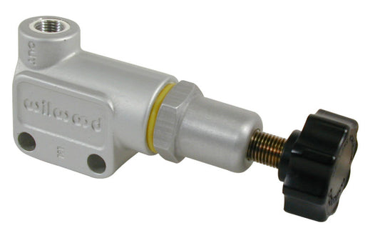 Wilwood Proportioning Valve - Knob Adjust 3/8-24 IF Inlet & Outlet - Racecraft Industries