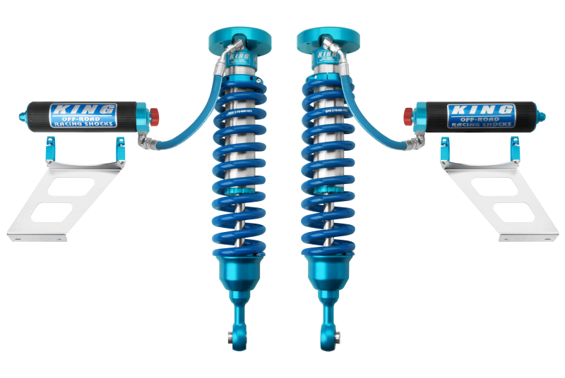 King Shocks 2007+ Toyota Tundra 2.5 Dia Front Coilover w/Remote Reservoir w/Adjuster (Pair) - Racecraft Industries