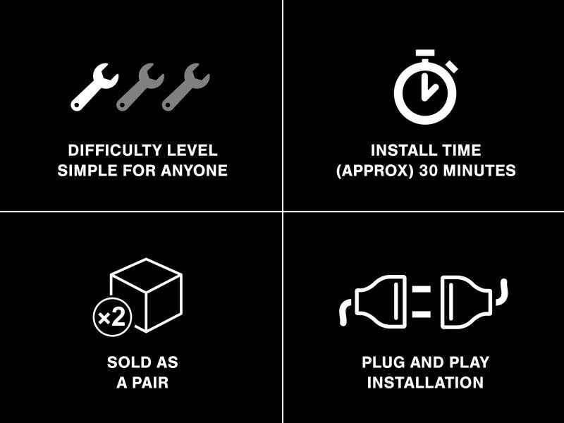 Raxiom 99-04 Ford Mustang Excluding 99-01 Cobra Tail Lights- Black Housing (Smoked Lens) - Racecraft Industries