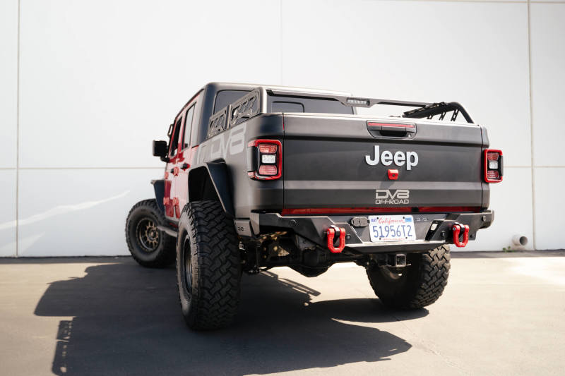 DV8 Offroad Elite Series D-Ring Shackles - Pair (Red) - Racecraft Industries