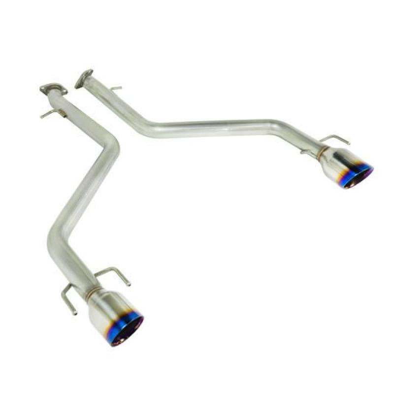 Remark 2021+ Lexus IS350 Axle Back Exhaust w/Burnt Double Wall Tip - Racecraft Industries