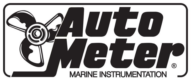 Autometer Marine Carbon Fiber 3-3/8in 8k RPM Tachometer - Racecraft Industries