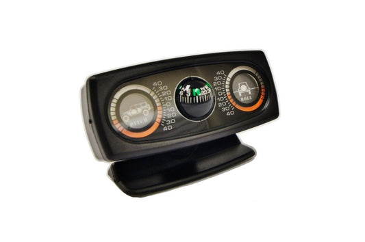 Rampage 1999-2019 Universal Clinometer With Compass - Black - Racecraft Industries