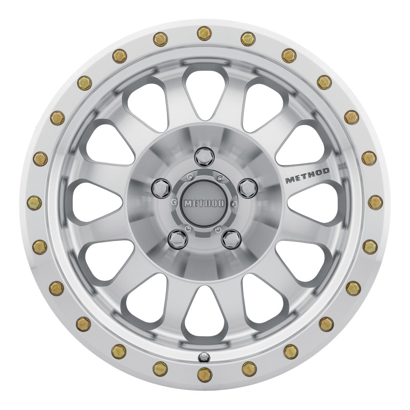 Method MR304 Double Standard 17x8.5 0mm Offset 5x5.5 108mm CB Machined/Clear Coat Wheel - Racecraft Industries