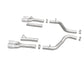 MagnaFlow Axle-Back, SS, 2.5in, Quad Split Rear 3.5in Tip 2015 Dodge Challenger 3.6L V6 - Racecraft Industries