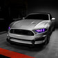 Oracle Lighting 18-23 Ford Mustang Dynamic ColorSHIFT LED Headlights - Black Series SEE WARRANTY - Racecraft Industries