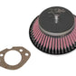 K&N Custom Racing Assembly - Round Tapered - Red 1.656in Neck Flange - 2.25in Over Height - Racecraft Industries
