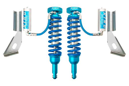 King Shocks 2010+ Toyota FJ Front 2.5 Dia Coilover Remote Reservoir Shock (Pair) - Racecraft Industries