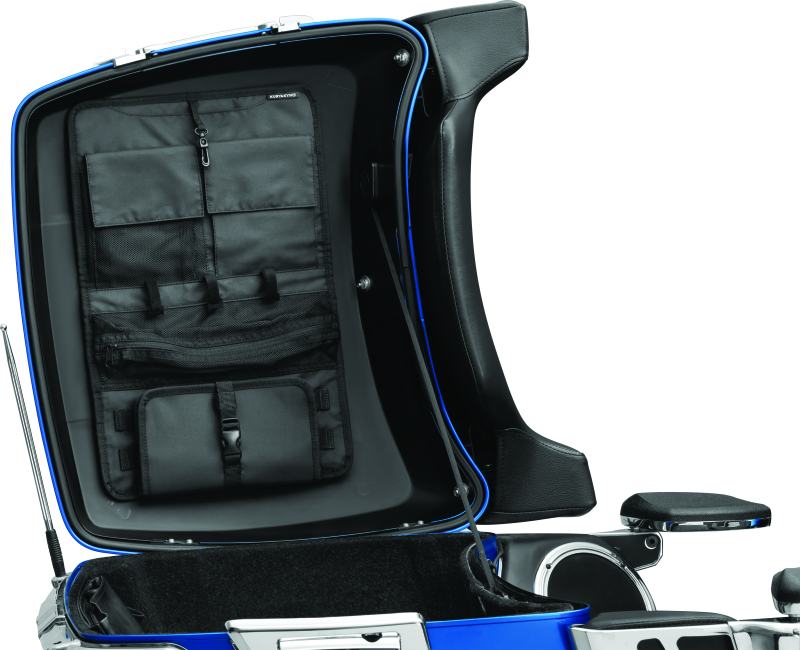 Kuryakyn Lid Organizer Tour-Pak Black - Racecraft Industries