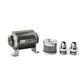 DeatschWerks Stainless Steel 8AN 10 Micron Universal Inline Fuel Filter Housing Kit (70mm) - Racecraft Industries