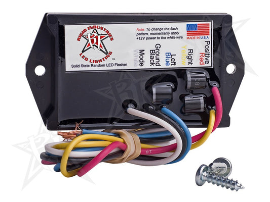 Rigid Industries 6 Amp LED Flasher - 2 Output - 12 Volt - Racecraft Industries